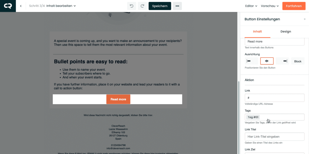 Newsletter Tags und Tagging – CleverReach Newsletter Tool
