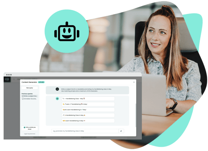 AI Content Generator – Simply Write Effective Newsletters