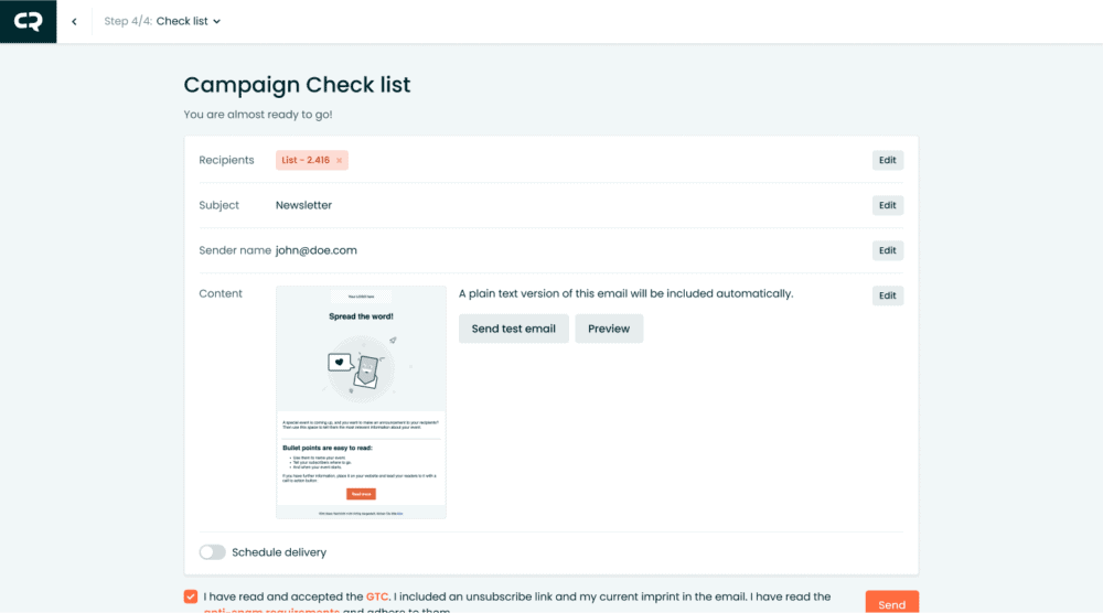 Newsletter A/B Testing Which Test is right CleverReach